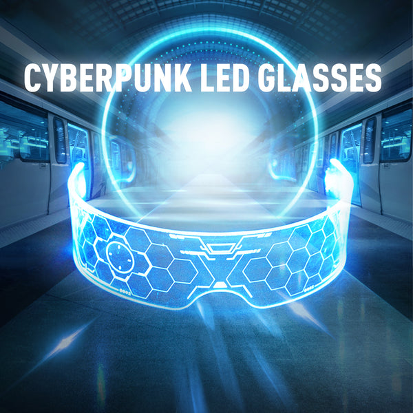 Cyberpunk LED Glasses